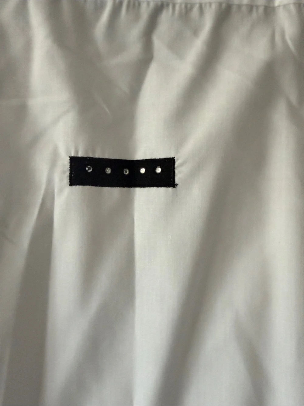 White Embroidered Women’s  Button-Up Shirt- never worn